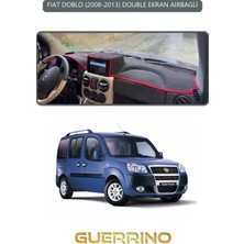 Fıat Doblo 2008-2013 Double Ekrantorpido Koruma Halısı Gri Kenar