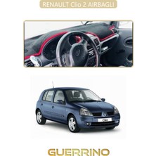Renault Clio 2 Aırbaglıtorpido Koruma Halısı Bej Kenar