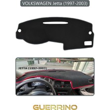 Volkswagen Jetta (1997-2003) Torpido Koruma Halısı Gri Kenar