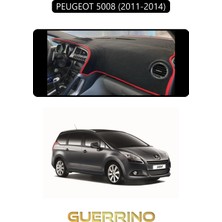 Peugeot 5008 (2011-2014)TORPİDO Koruma Halısı Siyah Kenar