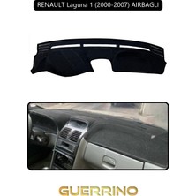 Renault Laguna 1 (2000-2007) Aırbaglıtorpido Koruma Halısı Siyah Kenar