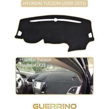 Hyundai Tucson 2009-2015TORPİDO Koruma Halısı Bej Kenar