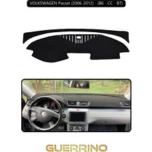 Volkswagen Passat (2006-2012) - (B6/cc; ) B7TORPİDO Koruma Halısı Siyah Kenar