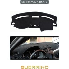 Skoda Yeti (2012+) Torpido Koruma Halısı Gri Kenar