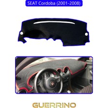 Seat Cordoba (2001-2008)TORPİDO Koruma Halısı Mavi Kenar