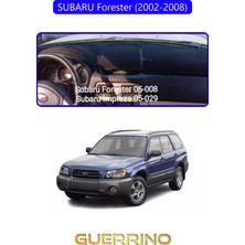 Ett Subaru Forester (2002-2008)TORPİDO Koruma Halısı Mavi Kenar