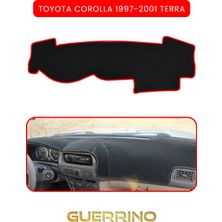 Toyota Corolla (1997-2001) Terratorpido Koruma Halısı Kırmızı Kenar