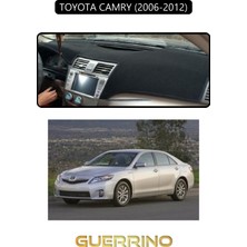 Toyota Camry (2006-2012)TORPİDO Koruma Halısı Siyah Kenar