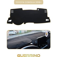 Toyota Corolla  (2018+)TORPİDO Koruma Halısı Bej Kenar