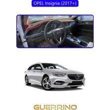 Opel Insignia (2017 + )Torpido Koruma Halısı Mavi Kenar