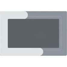 Kare Sihirli Su Emici Banyo Paspası Kaymaz Tabanlı Ayak Paspası 38X58 cm Yazısız Model M-60