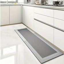 Su Emici Paspas Mutfak Paspası Şık Tasarım Kaymaz Taban 156*38 cm Paspas Yazısız Model M-61