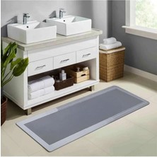 Su Emici Paspas Mutfak Paspası Şık Tasarım Kaymaz Taban 156*38 cm Paspas Yazısız Model M-61