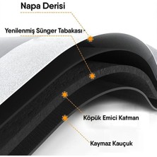 Su Emici Paspas Mutfak Paspası Şık Tasarım Kaymaz Taban 156*38 cm Paspas Yazısız Model M-61