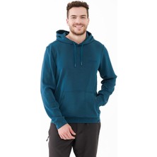 2AS Oliver Erkek Kapüşonlu Sıfır Yaka Sweatshirt Lacivert