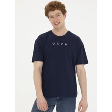 U.s. Polo Assn. Bisiklet Yaka Lacivert Erkek T-Shirt Navu