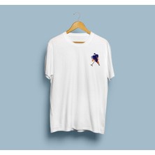 Oversize Olimpiyat Oyunları Hokey / Hockey Logolu Unisex T-Shirt