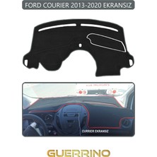 Ford Courier 2013-2020 Ekransıztorpido Koruma Halısı Gri Kenar