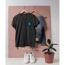 Oversize Theta _ Theta Network Cep Tasarımlı Unisex T-Shirt