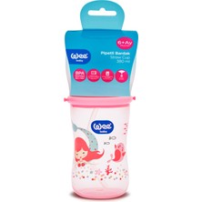 Wee Baby Bardak Pipetli 6+ Ay 380 ml Pembe