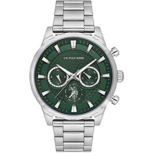 U.s. Polo Assn. USPA1055B-03 Erkek Kol Saati Metalik Gri Kasa 5 ATM Suya Dayanıklı Çelik Kordon