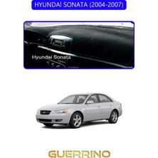 Hyundai Sonata 2004-2007TORPİDO Koruma Halısı Mavi Kenar