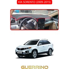 Kia Sorento 2009-2015TORPİDO Koruma Halısı Kırmızı Kenar
