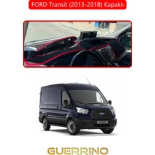 Ford Transit (2013-2018) Kapaklıtorpido Koruma Halısı Kırmızı Kenar