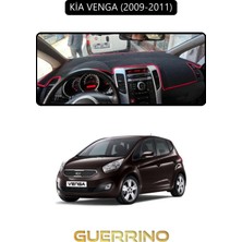 Kia Venga 2009-2011TORPİDO Koruma Halısı Siyah Kenar