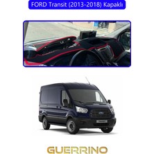 Ford Transit (2013-2018) Kapaklıtorpido Koruma Halısı Mavi Kenar