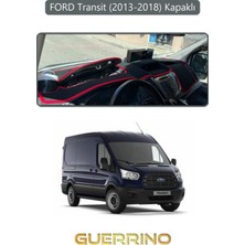 Ford Transit (2013-2018) Kapaklıtorpido Koruma Halısı Gri Kenar