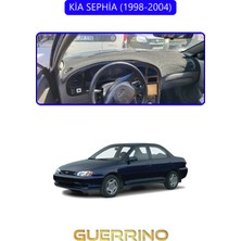 Kia Sephia 1998-2004TORPİDO Koruma Halısı Mavi Kenar