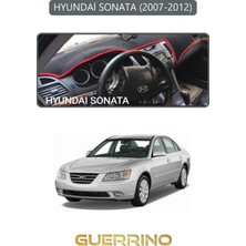 Hyundai Sonata 2007-2012TORPİDO Koruma Halısı Gri Kenar