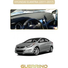 Hyundai Elantra 2011-2017TORPİDO Koruma Halısı Bej Kenar