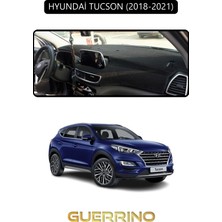 Hyundai Tucson 2018-2021TORPİDO Koruma Halısı Siyah Kenar