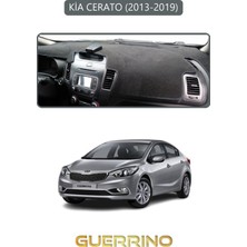 Kia Cerato 2013-2019TORPİDO Koruma Halısı Gri Kenar