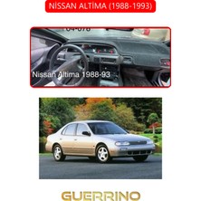 Nissan Altima 1988-1993TORPİDO Koruma Halısı Kırmızı Kenar