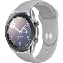 Tagomoon Samsung Galaxy Watch 3 41MM Akıllı Saat Uyumlu Spor Silikon Kordon