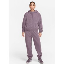 Nike Mor Kadın Uzun Geniş Fit Eşofman Altı FB5578-536-W Nk One Tf Pant
