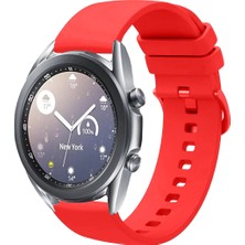 Tagomoon Samsung Galaxy Watch 3 41MM ile Uyumlu Kordon Jel Silikon Tokalı Kayış