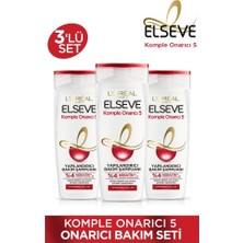 L'Oreal Paris 3'lü Elseve Komple Onarıcı 5 Yapılandırıcı Şampuan 300ml