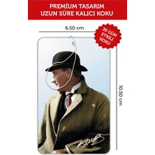 Bymeyla Atatürk Görselli Oto Kokusu ve Torpido Aksesuarı