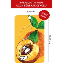 Bymeyla Şeftali Aroması Esanslı Oto Kokusu ve Torpido Aksesuarı