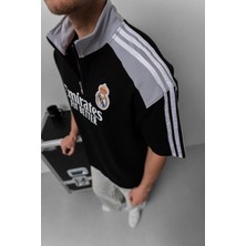 Real Madrid Premıum Fermuarlı T-Shırt