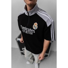 Real Madrid Premıum Fermuarlı T-Shırt