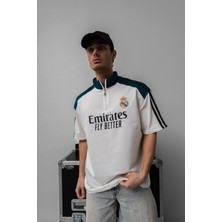 Real Madrid Premıum Fermuarlı T-Shırt