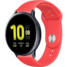 Tagomoon Samsung Galaxy Watch Active 2 40MM / 44MM Akıllı Saat Uyumlu Spor Silikon Kordon