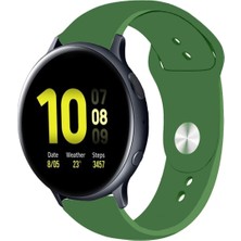 Tagomoon Samsung Galaxy Watch Active 2 40MM / 44MM Akıllı Saat Uyumlu Spor Silikon Kordon