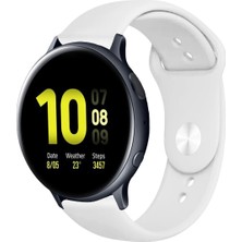 Tagomoon Samsung Galaxy Watch Active 2 40MM / 44MM Akıllı Saat Uyumlu Spor Silikon Kordon