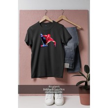 Oversize Spider-Man - Örümcek Adam 9 Vektörel  Tasarımlı Unisex T-Shirt